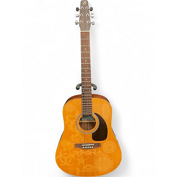 Used Seagull sm6 Natural Acoustic Guitar