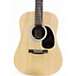 Used Martin DX2E BILLY STRINGS Natural Acoustic Electric Guitar