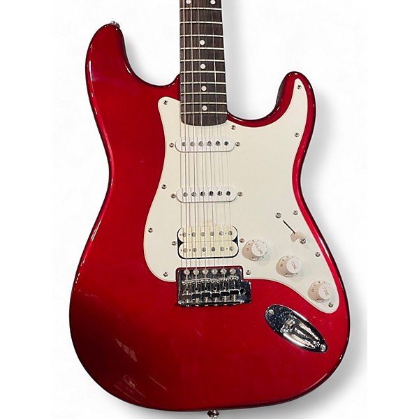 Used Squier Affinity Stratocaster Dakota Red Solid Body Electric Guitar