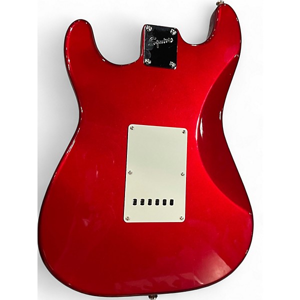 Used Squier Affinity Stratocaster Dakota Red Solid Body Electric Guitar