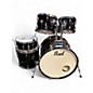 Used Pearl 5 Piece Roadshow Black Drum Kit thumbnail