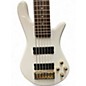 Used Spector Legend 6 Classic White Electric Bass Guitar