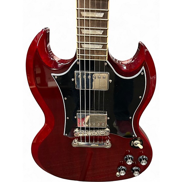 Used Epiphone SG Red Solid Body Electric Guitar