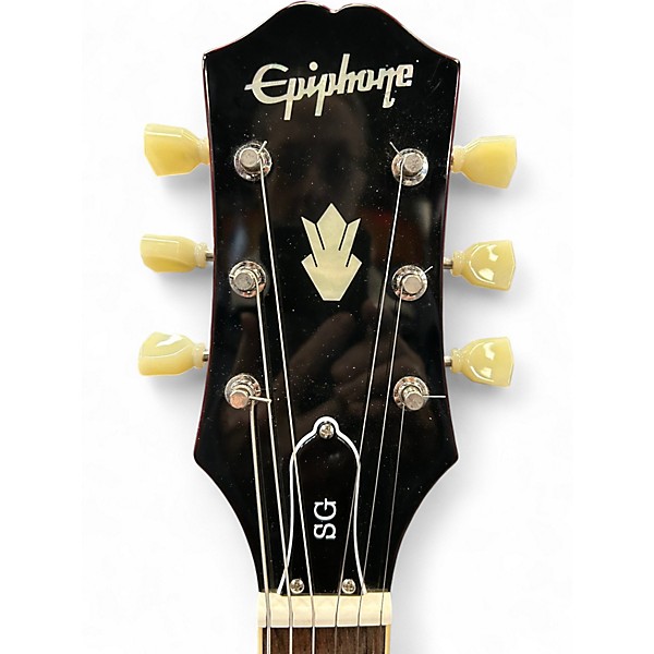 Used Epiphone SG Red Solid Body Electric Guitar