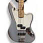 Used Fender Player Jaguar Bass Silver Electric Bass Guitar thumbnail