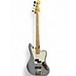 Used Fender Player Jaguar Bass Silver Electric Bass Guitar