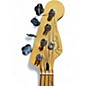 Used Fender Player Jaguar Bass Silver Electric Bass Guitar