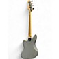 Used Fender Player Jaguar Bass Silver Electric Bass Guitar