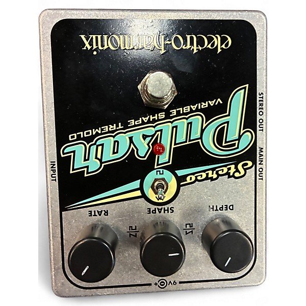 Used Electro-Harmonix STEREO PULSAR TREMOLO Effect Pedal