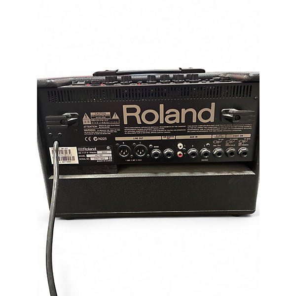 Used Roland AC60 60W 2X6.5 Acoustic Guitar Combo Amp