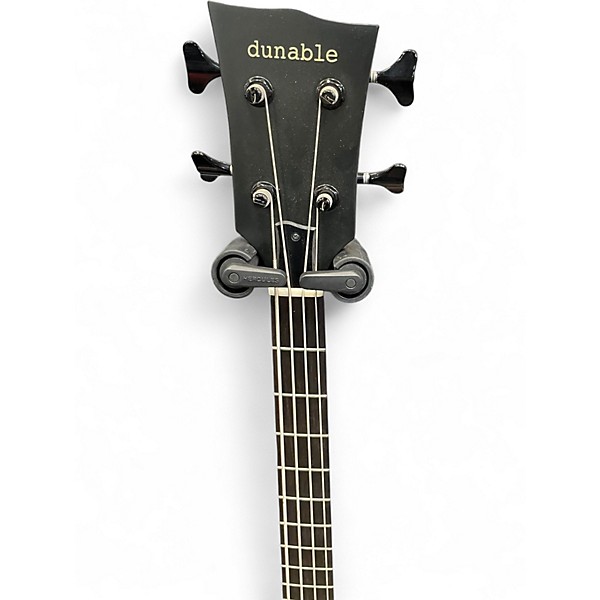 Used Dunable Guitars THUNDERCLAPPER Black Electric Bass Guitar