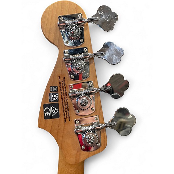 Used 2022 Charvel Pro Mod San Dimas Bass PJ IV platinum pearl Electric Bass Guitar