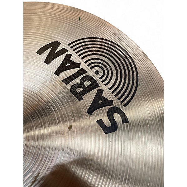 Used SABIAN 17in aa extra thin crash Cymbal