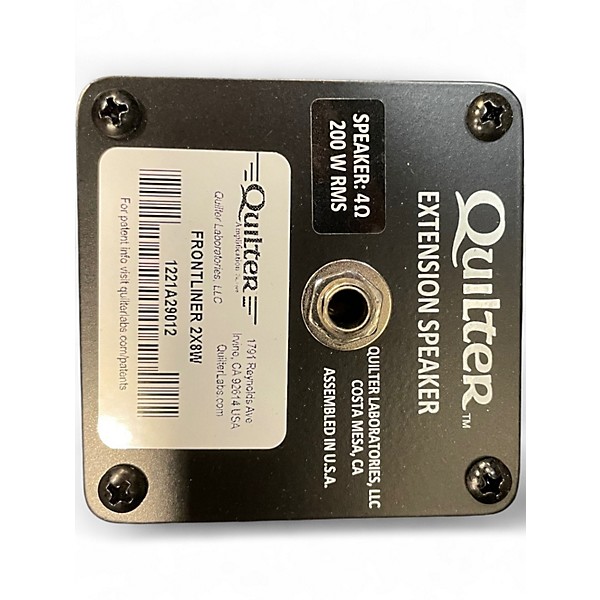 Used Quilter Labs frontliner 2x8w extension cab Guitar Cabinet