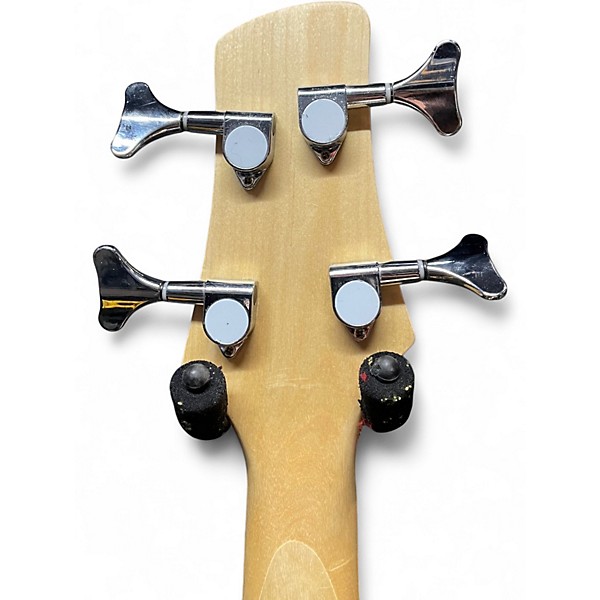 Used Cozart 4 String Natural Electric Bass Guitar