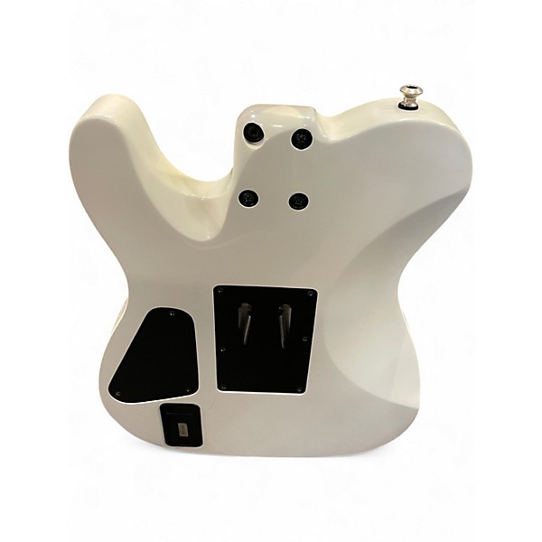 Used Schecter Guitar Research PT FR Classic White Solid Body Electric Guitar