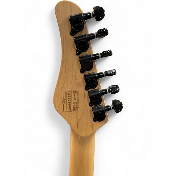 Used Schecter Guitar Research PT FR Classic White Solid Body Electric Guitar