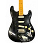 Used Fender Partscaster Black Solid Body Electric Guitar