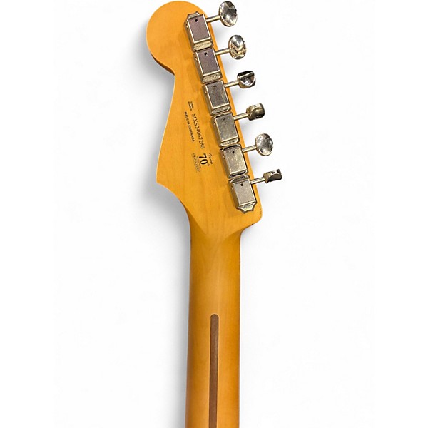 Used Fender Partscaster Black Solid Body Electric Guitar