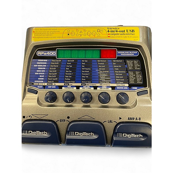 Used DigiTech RP 400 Effect Pedal Package