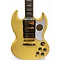 Used 2010 Epiphone Les Paul Custom SG Cream Solid Body Electric Guitar thumbnail