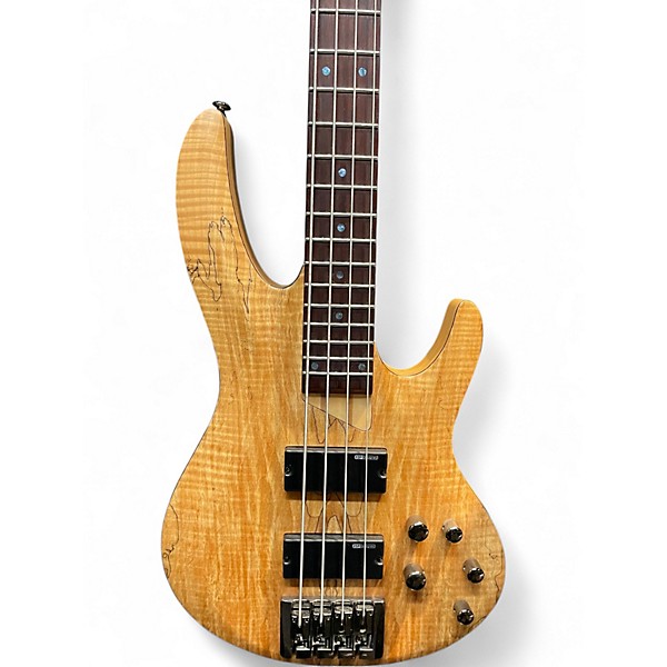Used ESP LTD B204 Natural Electric Bass Guitar