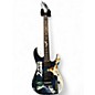 Used ESP LTD Kirk Hammett Signature White Zombie Custom Graphic Solid Body Electric Guitar thumbnail
