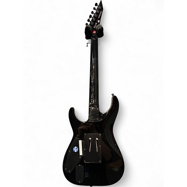 Used ESP LTD Kirk Hammett Signature White Zombie Custom Graphic Solid Body Electric Guitar