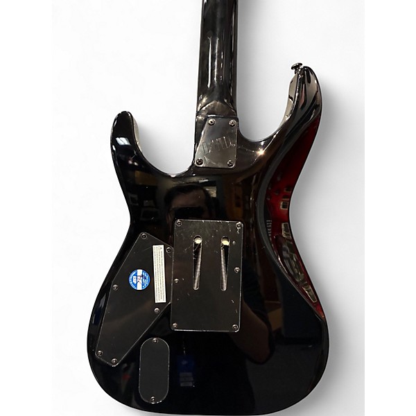 Used ESP LTD Kirk Hammett Signature White Zombie Custom Graphic Solid Body Electric Guitar