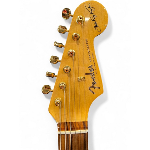 Used 2019 Fender SRV SIGNATURE STRAT 3 Color Sunburst Solid Body Electric Guitar