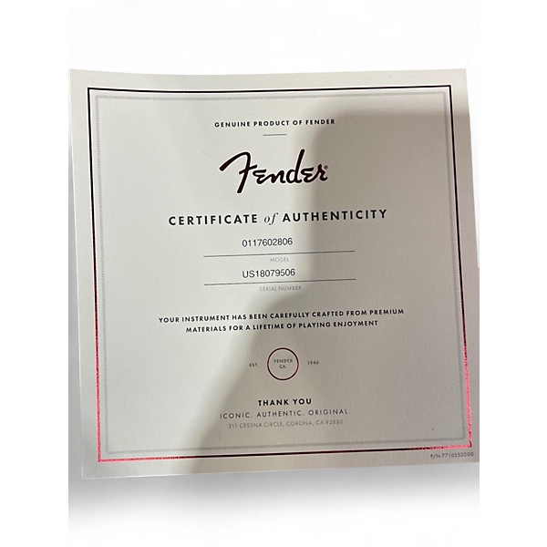 Used 2018 Fender ERIC CLAPTON BLACKIE STRAT Black Solid Body Electric Guitar