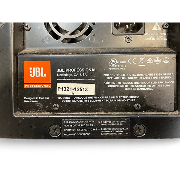 Used JBL PRX718XLF Unpowered Subwoofer