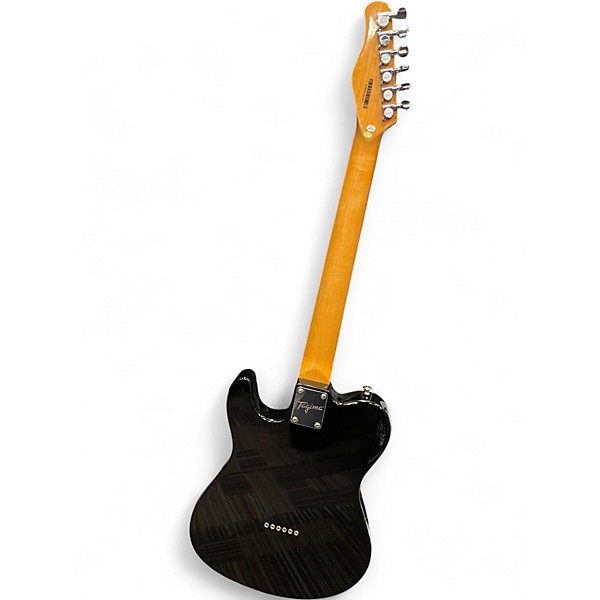 Used Tagima TW55 TELECASTER Black and White Solid Body Electric Guitar