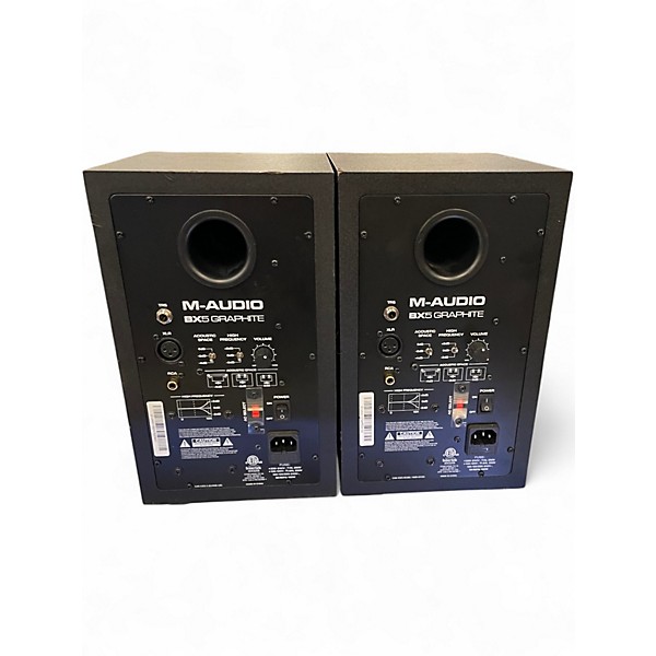Used M Audio BX5 Pair Powered Monitor
