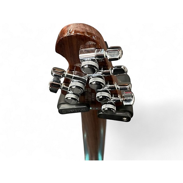 Used Ernie Ball Music Man Albert Lee Signature Tremolo METALLIC BLUE Solid Body Electric Guitar