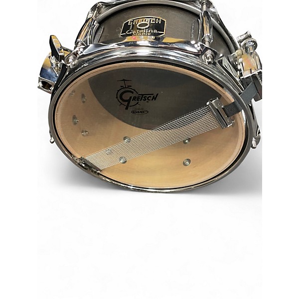 Used Gretsch Drums 10X5.5 Catalina Maple snare black satin Drum