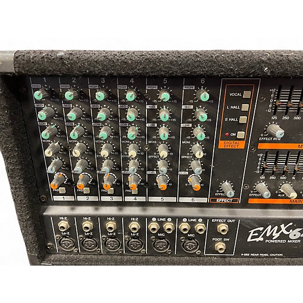Used Yamaha EMX640 Powered Mixer