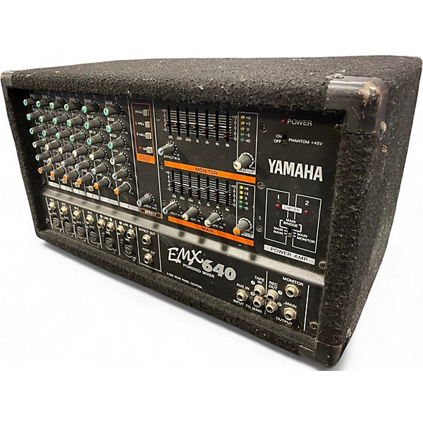 Used Yamaha EMX640 Powered Mixer