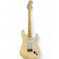 Used Fender Standard Stratocaster HSS Olympic White Solid Body Electric Guitar thumbnail