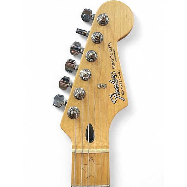 Used Fender Standard Stratocaster HSS Olympic White Solid Body Electric Guitar