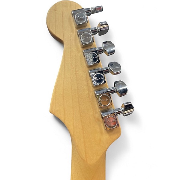 Used Fender Standard Stratocaster HSS Olympic White Solid Body Electric Guitar