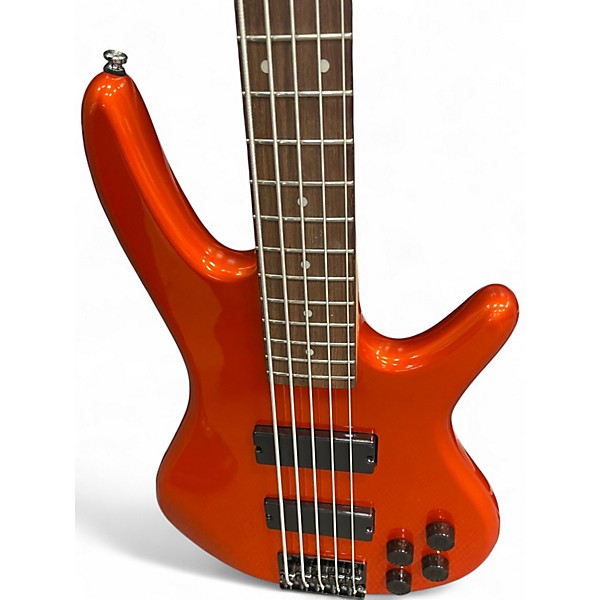 Used Ibanez gsr405 metallic orange Solid Body Electric Guitar