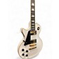 Used Epiphone Les Paul Custom Left Handed Alpine White Electric Guitar