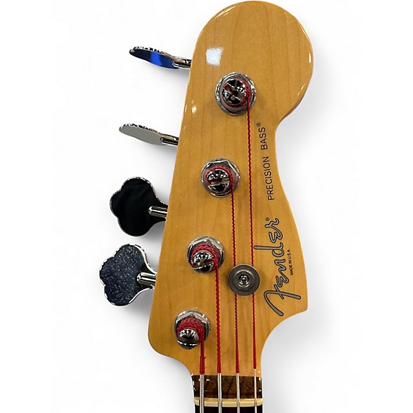 Used Fender American Standard Precision Bass 2 Color Sunburst Electric Bass Guitar