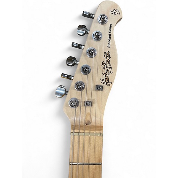 Used Harley Benton TE-62  Metallic Blue Solid Body Electric Guitar