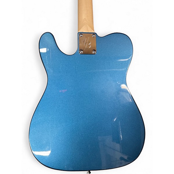 Used Harley Benton TE-62  Metallic Blue Solid Body Electric Guitar