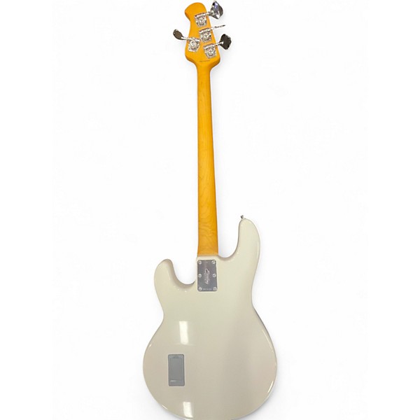 Used Sterling by Music Man Ray34 Alpine White Electric Bass Guitar