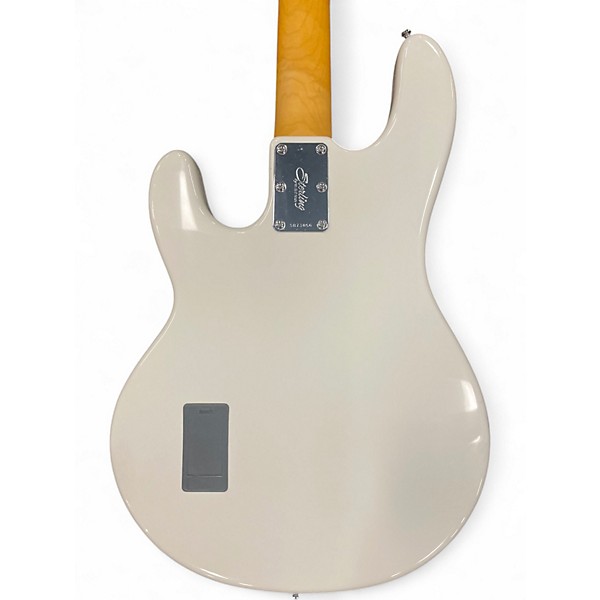 Used Sterling by Music Man Ray34 Alpine White Electric Bass Guitar