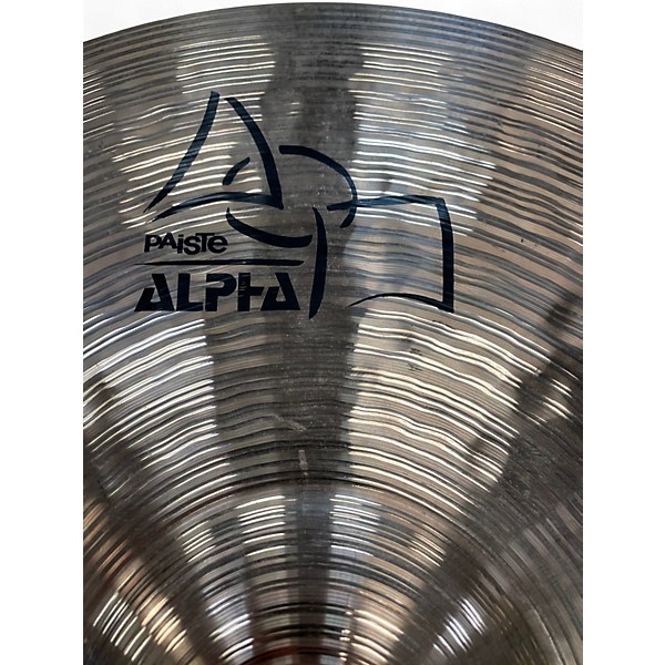 Used Paiste 18in Alpha Power Crash Cymbal