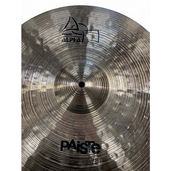 Used Paiste 18in Alpha Power Crash Cymbal